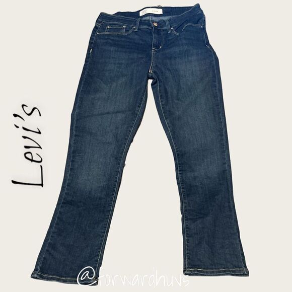 Levi’s Mid Rise Slim Jeans Size 10 Short - Picture 1 of 13